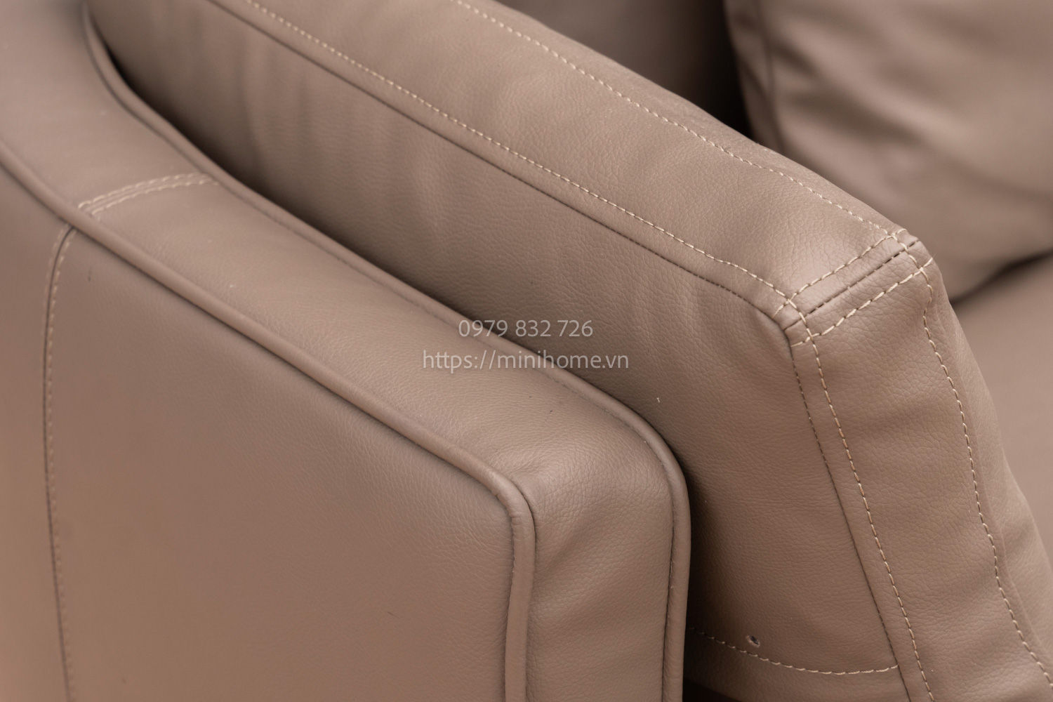 Alternative view of TORINO SFSL02 Da công nghiệp Màu nâu dài 190cm