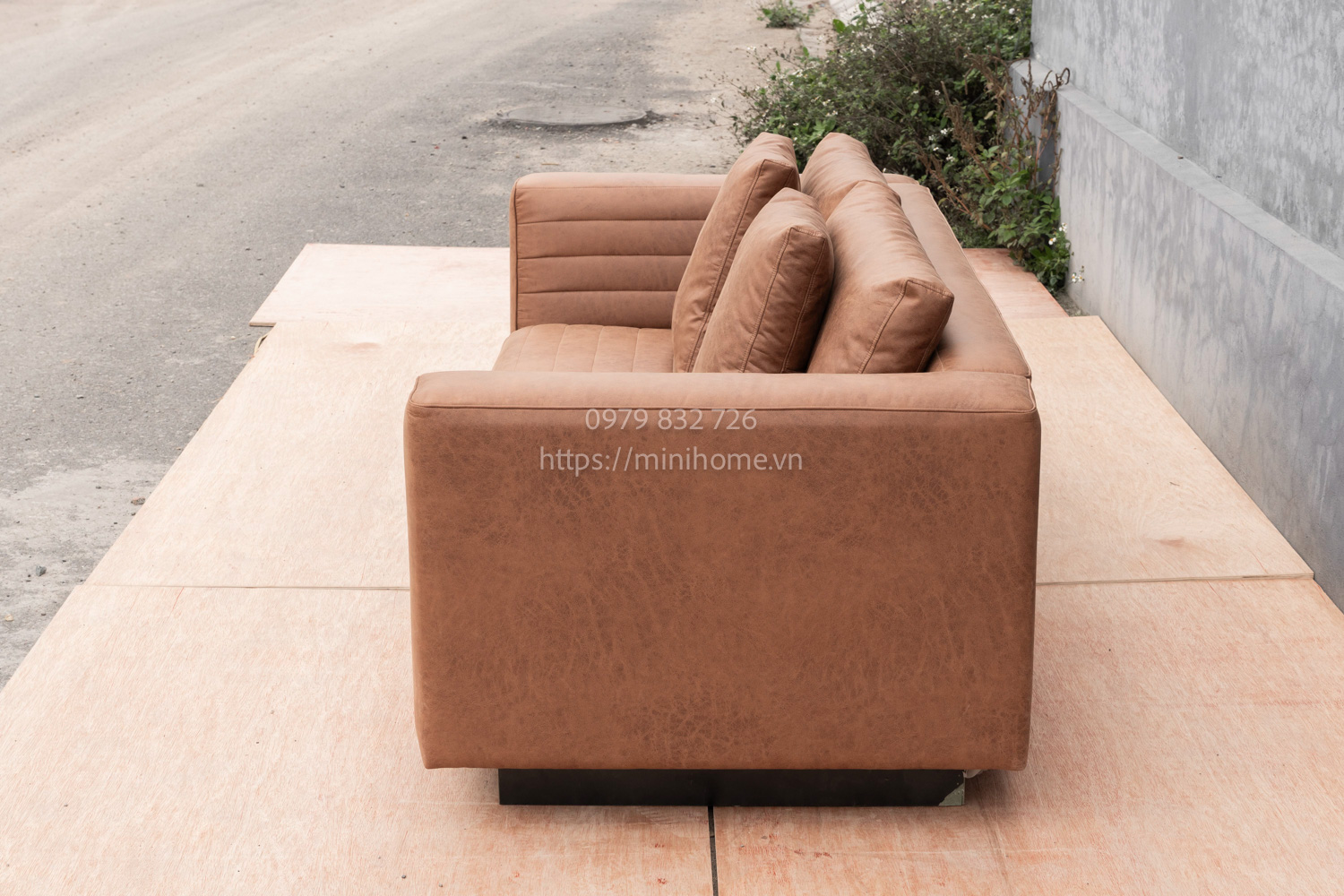 Alternative view of ROYAL SFSL07 Da công nghiệp Màu nâu dài 212cm