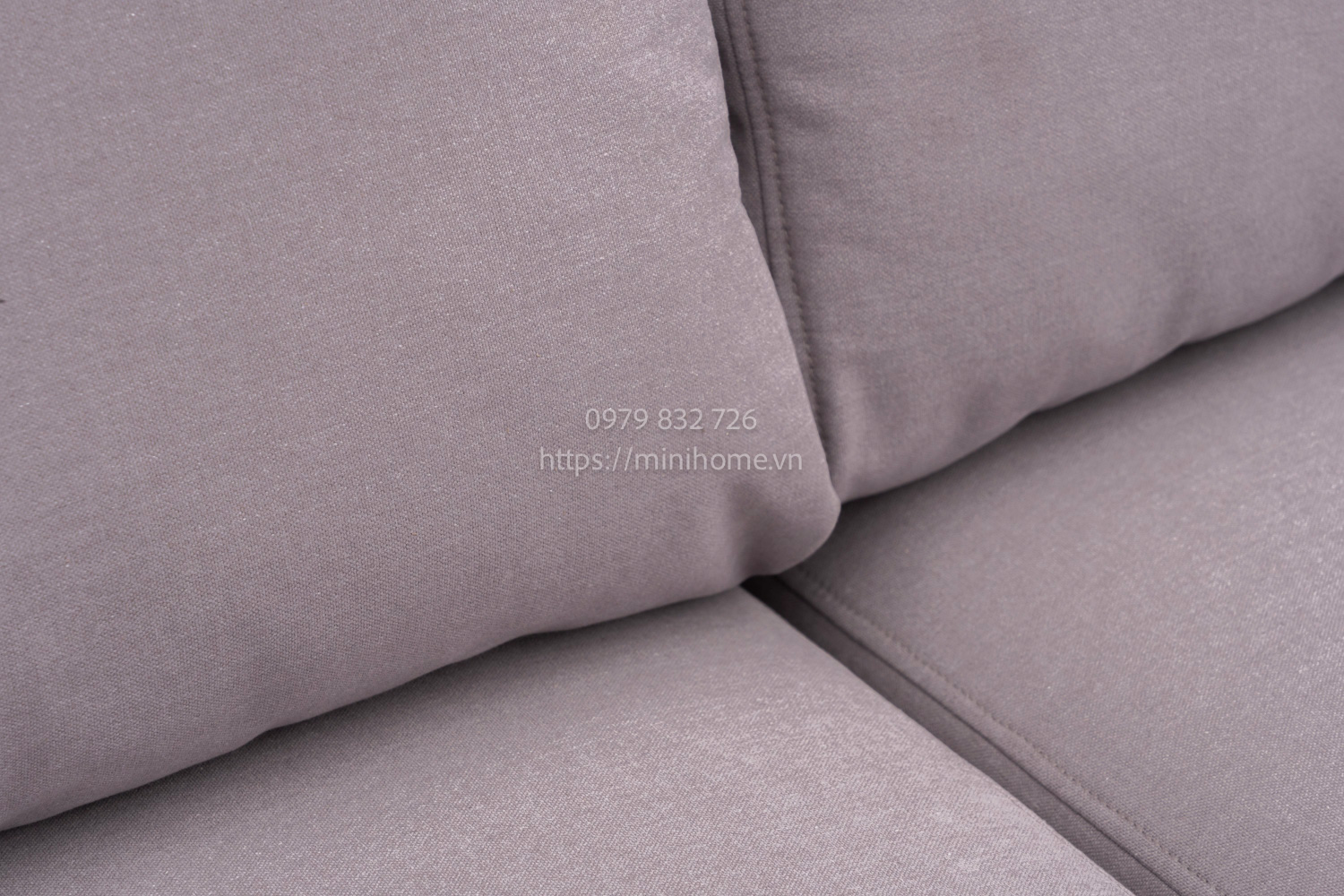 Alternative view of SOFA SFSL12 Vải Màu ghi dài 190cm